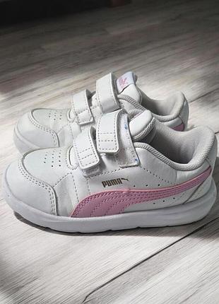 Детские кроссовки девочки puma evolve court v 26 размер