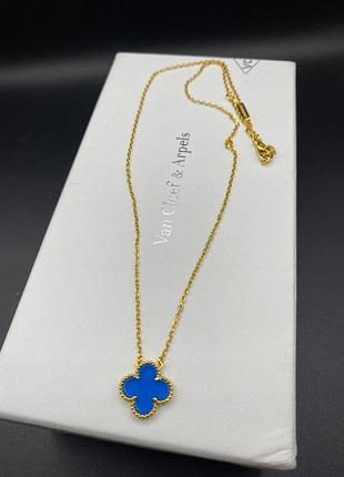 💎new💎брендовая подвеска van cleef , vca, клевер, ван клиф ♥️♥️♥️с логотипом
