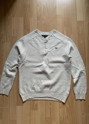 Светр чоловічій кашеміровий crew clothing company