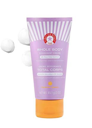 Дезодоруючий крем first aid beauty whole body deodorant cream 85 g
