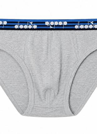 Трусы слипы для мужчины diadora lycra® bdo103530 xl серый
