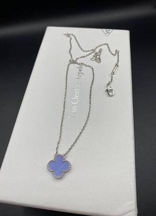 💎new💎брендовая подвеска van cleef , vca, клевер, ван клиф ♥️♥️♥️с логотипом
