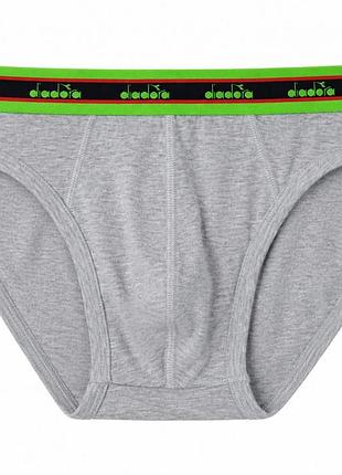 Трусы слипы для мужчины diadora lycra® bdo103531 s серый