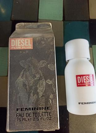 Diesel feminine туалетная вода для женщин оригинал 75мл