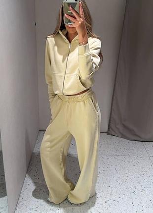 Костюм zara без флісу