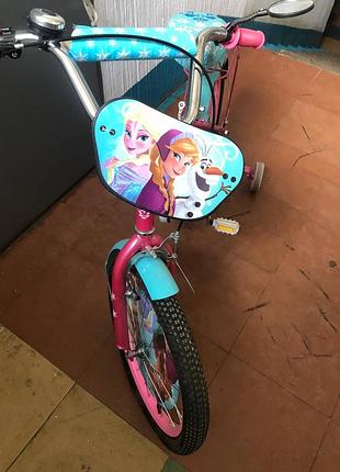 Продам детский велосипед frozen для девочки