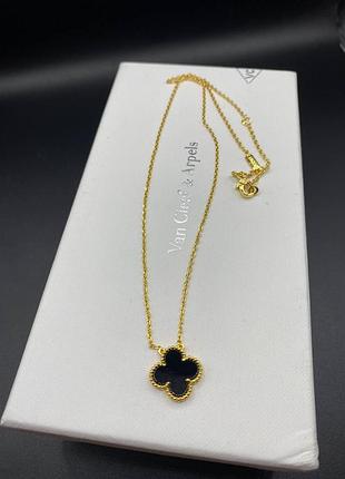 💎new💎брендовая подвеска van cleef , vca, клевер, ван клиф ♥️♥️♥️с логотипом