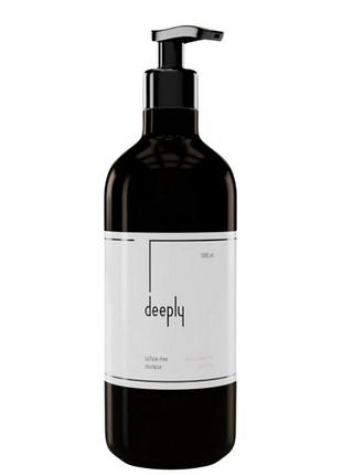 Безсульфатний шампунь deeply 1000 мл sulfate-free shampoo
