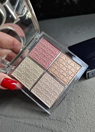 Палетка  backstage glow maximizer 004. 004 хайлайтер.  rose gold glow 004.