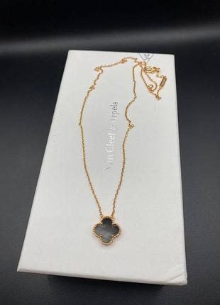 💎new💎брендовая подвеска van cleef , vca, клевер, ван клиф ♥️♥️♥️с логотипом
