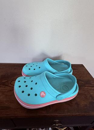 🩵 дитячі оригінальні крокси crocs j1, р. 31–32 🩷