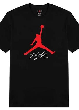 Футболки jordan⛹🏿 для любителей спорт, улицу и классику 🏀 чорна