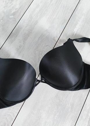 Черный бюстгальтер лифчик victoria’s secrets, размер 75-80в