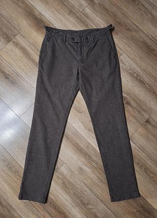 Брюки  штани massimo dutti slim fit