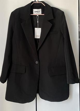 Новий піджак only tailoring, чорний, eu 40, з біркою