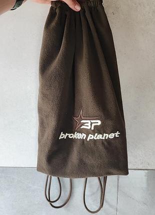 Флисовый рюкзак broken planet