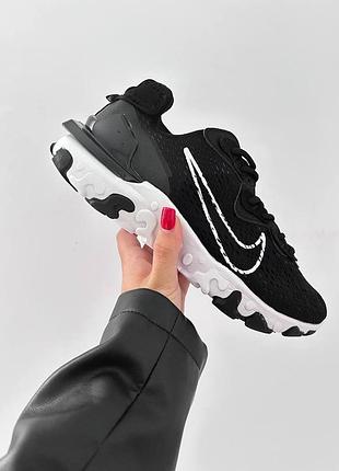 Nike react vision gs 'black white'