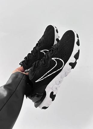 Nike react vision gs 'black white' 4
