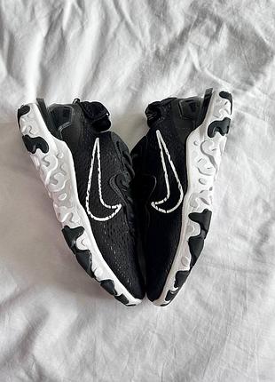 Nike react vision gs 'black white' 7