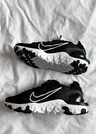 Nike react vision gs 'black white' 8