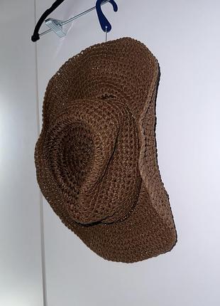 Капелюх ковбойка шляпа stradivarius