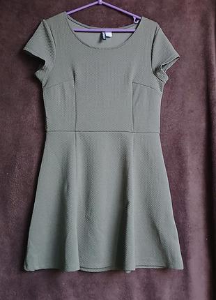 Платье женское миди,хаки, eur 42