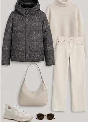 Куртка guess -  натуральне перо 100% 🖤