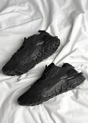 Nike react vision 'triple black' 7