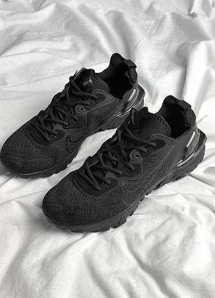Nike react vision 'triple black' 8