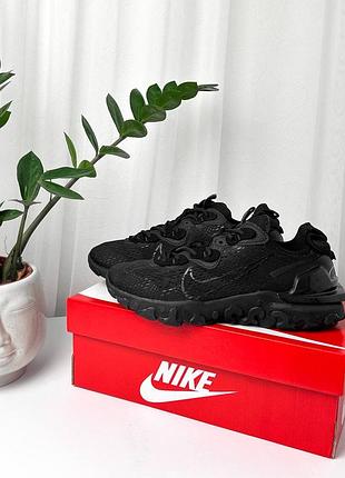 Nike react vision 'triple black' 9