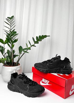 Nike react vision 'triple black' 10
