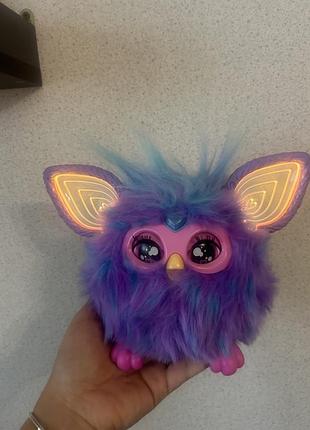 Іграшка інтерактивна hasbro furby пурпурний (f6743) іграшка фьорбі  оринінал інтерактивна