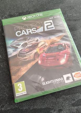 Диск project cars 2 (xbox one)