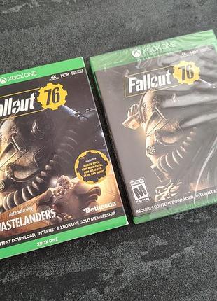 Диск fallout 76 wastelanders (xbox one)