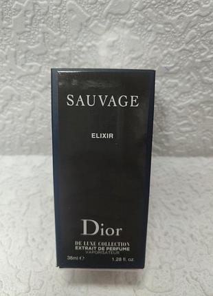 Чоловічі парфуми dior sauvage elixir, об'ємом 38 мл.