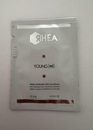 Rhea cosmetics young [mi] - мікробіом-крем для профілактики та боротьби з віковими змінами 3ml