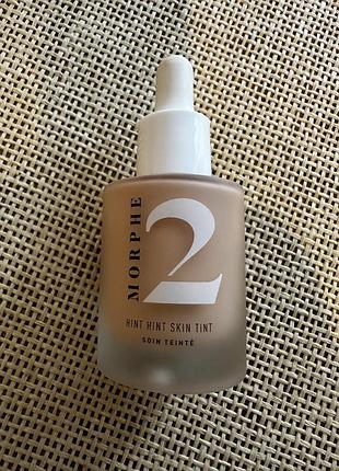 Morphe 2 hint hint skin tint, легкий тонуючий крем для обличчя