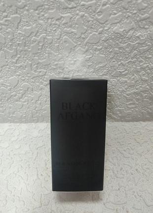 Парфуми nasomatto black afgano, нішевий унісекс-аромат у мінімалістичному чорному флаконі. 38мл