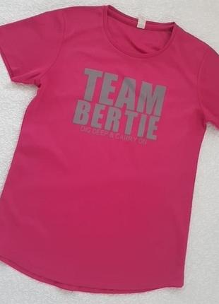 Спортивна футболка яскраво-рожева  team bertie ,р.m