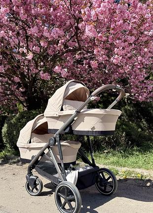 Люльки cybex gazelle s ( almond biege)