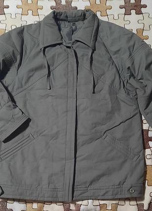 Демисезонная стеганая куртка cappuccini (немечья), р. 54-56 (xl/xxl) - состояние новой!