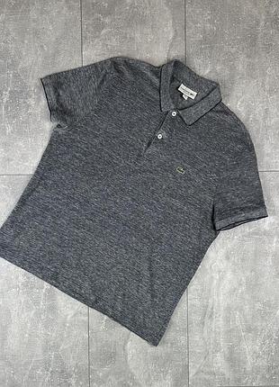 Lacoste поло лен коттон
