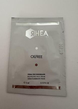 Rhea cosmetics oilfree balancing cream - балансуючий крем для обличчя 3 ml