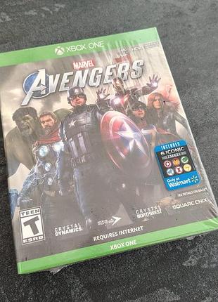 Диск marvel avengers limited edition (xbox one)