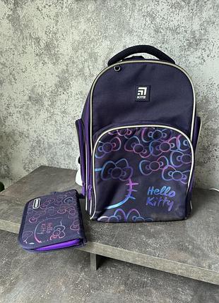 Шкільний рюкзак kite кайт education hello kitty