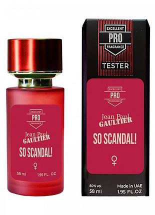 Jean paul gaultier so scandal тестер pro жіночий 58 мл