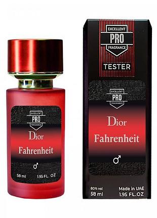 Dior fahrenheit тестер pro мужской 58 мл