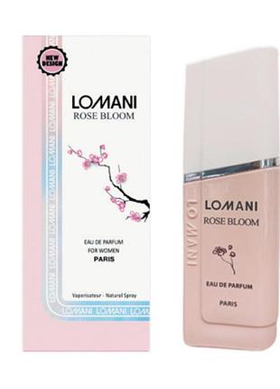 Женская парфюмированная вода parfums parour lomani reno rose bloom 100 мл