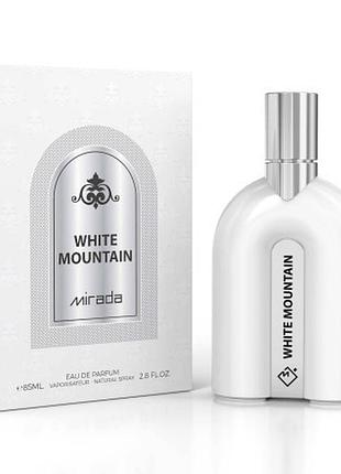 Парфюмированная вода унисекс mirada white mountain 85 мл