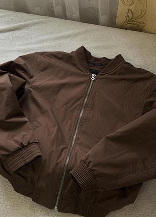 Бомбер оверсайз pull&bear 3
